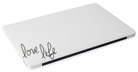 Laptop MAC - Love Life Apple MacBook Funny Decal - Matte Black Skins Stickers