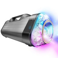 Monster Superstar Ravebox-Portable, Indoor Outdoor EQ Modes, Waterproof, Splash-proof- IPX5 - NFC - With kaleidoscope light 10Hr Battery (Renewed)