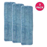 Think Crucial Replacement for E-Cloth Damp Mop Pad Fits Mop Heads, Compatible with Part # 10620, Washable & Reusable (3 Pack)