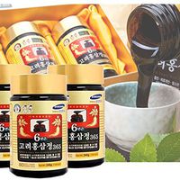 Korean Red Ginseng 6 Years Root Gold Extract Saponin Panax (240g x 2EA)