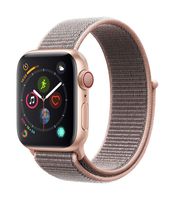 Apple Watch Series 4 (GPS + Cellular, 40mm) - Gold Aluminum Case with Pink Sand Sport Loop
