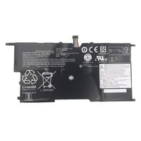 BOWEIRUI Replacement Laptop Battery for Lenovo 00HW002 (15.2V 51Wh 3300mAh) ThinkPad X1 Carbon Gen3 2015 Series SB10F46440 00HW003 SB10F46441 4(ICP5/38/67+ICP4/57/57)-2-12-Month Warranty