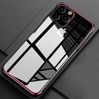 GTWCK iPhone 11 Pro Max Case, 6.5 inch Anti-Fingerprint Shockproof Full Body Cover Support Wireless Charging Soft Clear Back Bumper Slim TPU Phone Case for 2019 New iPhone Cover