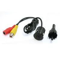 uxcell 1/4 inch CCD Flush Mount Backup Rear View Camera