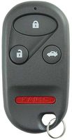 KeylessOption Keyless Entry Remote Control Car Key Fob Alarm Clicker for Honda CRV CR-V OUCG8D-344H-A