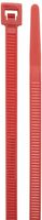 Morris Products 20986 Air Handling Cable Ties For Plenum Areas, 14.8" Length, 0.19" Width, Tensile Strength, 4.0" Max Bundle Diameter (Pack of 100)