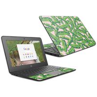 MightySkins Skin Compatible With HP Chromebook 11 G6 11.6" (2018) - Jungle Glam | Protective, Durable, and Unique Vinyl Decal wrap cover | Easy To Apply, Remove, and Change Styles | Made in the USA