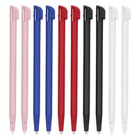 FNGWANGLI Plastic Styluses -10Pcs Portable Touch Stylus Pen Set Only forNintendo 2DS -5Colors Available