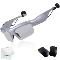 Bluetooth Sunglasses Headset Wireless Headphone Glasses with Replacement Polarized Glasses Over Ear Headphones Compatible with Android iOS Cellphones Samsung S10 S9 S8 S7 Motorola Moto E5 Lg G6 G7