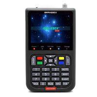 Satellite Detector, KKmoon DVB-S2 V8 Finder Digital Satellite Finder With 3.5 inch LCD Digital Display