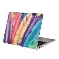 MacBook Pro 15 Inch Case (Model A1286) (Non-Retina Display),YMIX Hard PC Shell Ultra Slim Folio Protective Case Smooth Cover for Apple Mac 15 Inch with CD-ROM Drive (Colorful Feather)