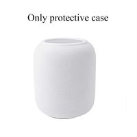 Smart Speaker Protective Cover Replacement Case For HomePod Shockproof Waterproof (White)