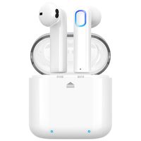 Wireless Earbuds, Cshidworld Bluetooth 5.0 Earbuds Headphones, True Wireless Stereo Earphones with 30Hrs Playback, Hi-Fi Sound Bluetooth Headset with Charging Case One-Step Pairing Noise Cancelling