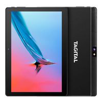 Tagital T10N Plus 10 inch Android Tablet, Android 8.1 Oreo, 10.1" 3G/WiFi Tablet with Dual Sim Card Slots and Carmera,6000mAh Battery, Quad-Core Processor, 16GB, Bluetooth,GPS