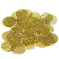200 Beamer Premium Brass Screens 0.750" (3/4") Inch Size + Limited Edition Beamer Smoke Sticker……