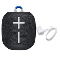 Ultimate Ears Wonderboom 2 Portable Waterproof Bluetooth Speaker - Deep Space Bundle with Fast Charging Wall Charger