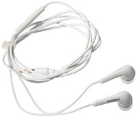 Samsung Original Replacement 3.5mm Premium Stereo Headset for Galaxy S 4 - Non-Retail Packaging - White