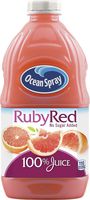 Ocean Spray 100% Juice, Ruby Red Grapefruit, 60 Ounce Bottle