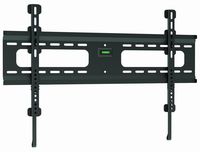 Ultra-Slim Black Flat/Fixed Wall Mount Bracket for Sharp Aquos Quattron LC-70LE750U 70" inch LED HDTV TV/Television - Low Profile