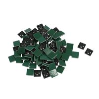 Uxcell Self Adhesive Cable Tie Mount Base Holder, 13mm x 13mm x 4mm, 100pcs