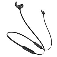 Hatsutec Wireless Bluetooth Headphones Noise Cancelling Earbuds Waterproof in Ear Sports Headset Neckband Magnetic Earphones with Mic (Aptx HiFi Stereo Richer Bass 8 Hours Playtime) - Black