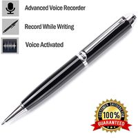 Digital Voice Activated Recorder 16GB - Extended Rechargeable Battery Extreme Storage - Portable Audio/Sound Recording Device