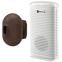 Wireless Driveway Alarm Alert System - RingPoint Waterproof Outdoor Motion Sensor Alarm - Expandable Motion Detector Alarm w/Over 1000-Feet Range, 32 Chimes, 5 Loud Levels, LED Indicators