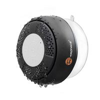 Bluetooth Speaker, Water Resistant Portable Wireless Shower Speaker (Crisp Sound, Build-in Microphone)