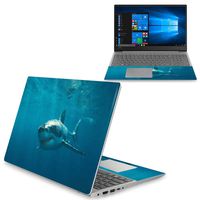 Mightyskins Skin Compatible with Lenovo Ideapad 330s 15" (2018) - Shark | Protective, Durable, and Unique Vinyl Decal Wrap Cover | Easy to Apply, Remove, and Change Styles | Made in The USA