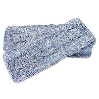 Arkwright Microfiber Wet & Dry Mop Pad 6 Pack (Blue, 18 inch)