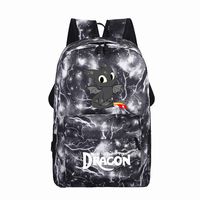 How To Train Your Dragon Lightweight Night Fury Backpack Laptop Bag