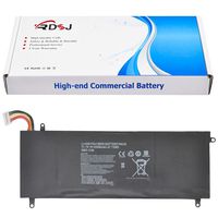 RDSJ Compatible GNC-C30 Battery Replacement for Schenker XMG C404 Gigabyte 14" P34G V1 V2 U2442 U2442N U2442S U2442V U24 U24F U24T U2442T U2442D U2442F Series 961TA002F 11.1V 4300mAh 47.73Wh