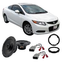 Compatible with Honda Civic 2006-2011 Front Door Factory Replacement Harmony HA-R65 Speakers New