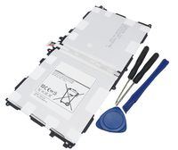 Tesurty New Replacement Battery for Samsung Galaxy Note 10.1 Inch 2014 Edition P600 P601 P605 T8220e Aaaf926us/7-b Tablet with Tools