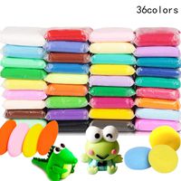36 Color Ultra Light Air Dry Clay with Tools DIY Magic Clay as Best Crafts Present for Kids