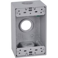 Master Electrician FSB75-3 Weatherproof 1 Gang Rectangular Outlet Box