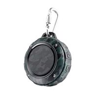 Outdoor Waterproof Bluetooth Speaker,Kunodi Wireless Portable Mini Travel Speaker with Subwoofer, Enhanced Bass, Built in Mic for Sports, Pool, Beach, Hiking, Camping (Camouflage)