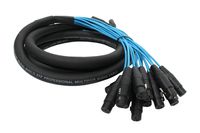 Elite Core 16 Channel 10' Fan To Fan XLR Extension Snake