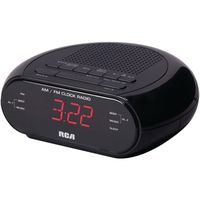RCA RC205 Dual Wake Alarm Clock Radio AM/FM W/Red LED Display Consumer electronics