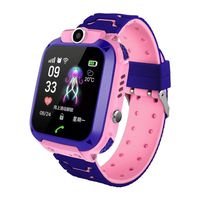 HelloPet S9 Kids 1.44 Inch Waterproof SOS Phone Game Smart Watch LBS Tracking with Camera (Pink)