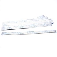 Antrader Flexible Flat Cable A-Type FFC 20CM 1MM Pitch 12 Pin Same Sides Contact 24pcs