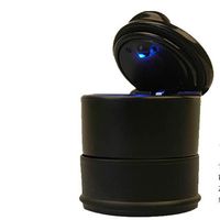Car Ashtray LED Cigarette Smoke Cigar Cendrier Ashtray Cenicero Cinzeiro Ceniceros Asbak Ash Cylinder Cup Holder