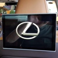 High Definition Twin in-car LCD Screens Headrest DVD Players Android Backseat Entertainment Monitor for Lexus NX RX Support IR FM USB SD