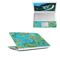 MightySkins Skin Compatible with HP Chromebook 14" (2018) - Teal Marble | Protective, Durable, and Unique Vinyl Decal wrap Cover | Easy to Apply, Remove, and Change Styles | Made in The USA