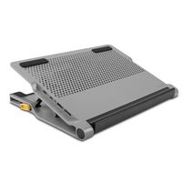 Targus AWE784USO Chill Hub - Notebook Fan - with 4-Port USB Hub - 17 Inch - Gray -