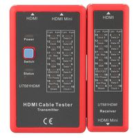 Cable Tester-UNI-T UT681HDMI HDMI/Mini-HDMI Data Cable Tester 20-LED Status Indictor