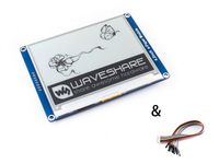 4.2inch E-Ink Display Module 400x300 Pixel Black,White Two-Color 3.3V-5V E-Paper Screen Module Support Full Refresh SPI Interface for Raspberry/Jetson Nano/Ard/Nucleo