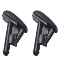 OTUAYAUTO Front Windshield Washer Nozzles - for BMW 3 Series E36, 92-99 BMW 318i, 92-95 BMW 325i, 96-02 BMW Z3 - Replaces OEM #: 61601384859, Spray Jet Kit (pack of 2)