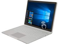 Microsoft Recertified FMR-00001 Surface Book, 8GB Memory, 256GB HDD, Intel Core i7-6600U, NVIDIA GeForce Graphics, Silver, Windows 10 Pro (Renewed)