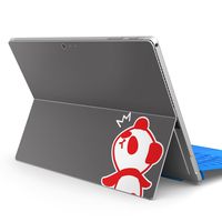 igsticker Ultra Thin Premium Protective Back Stickers Skins Universal Tablet Decal Cover for Microsoft Surface Pro 4/ Pro 2017/ Pro 6(2018) 007010 Panda　Character